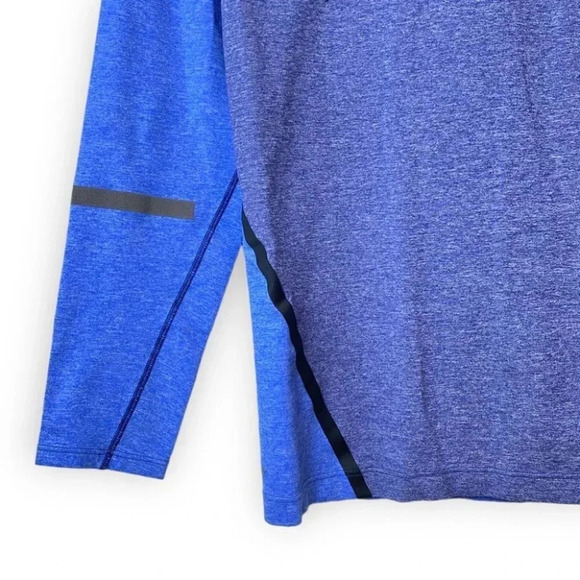 New Balance Adaptive Comp  LS Tee Blue - Picture 5 of 9